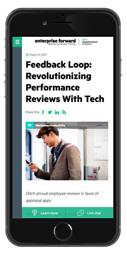 HPE Mobile Article